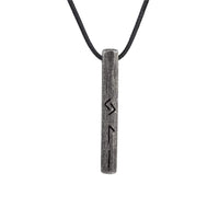 Wikingeramulett des Futhark das Runenalphabet - Edelstahl Wikingeramulett des Futhark das Runenalphabet - Edelstahl