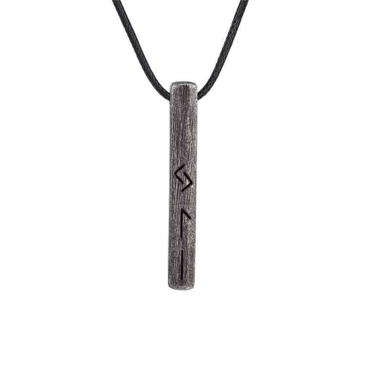 Wikingeramulett des Futhark das Runenalphabet - Edelstahl Wikingeramulett des Futhark das Runenalphabet - Edelstahl