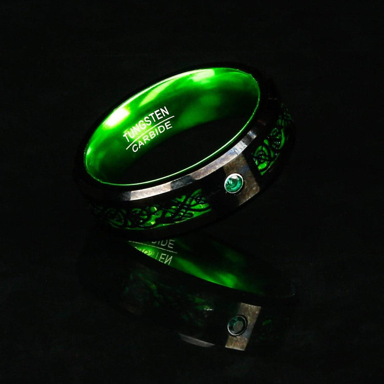 Jarl's Ring \"Kattegat Wald\" aus Wolfram Jarl's Ring \"Kattegat Wald\" aus Wolfram