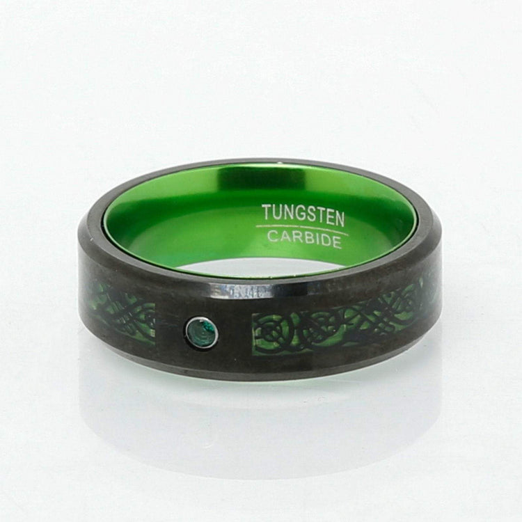 Jarl's Ring \"Kattegat Wald\" aus Wolfram Jarl's Ring \"Kattegat Wald\" aus Wolfram