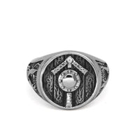 Nordischer Runenring | Edelstahl Nordischer Runenring | Edelstahl