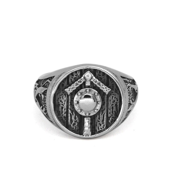 Nordischer Runenring | Edelstahl Nordischer Runenring | Edelstahl