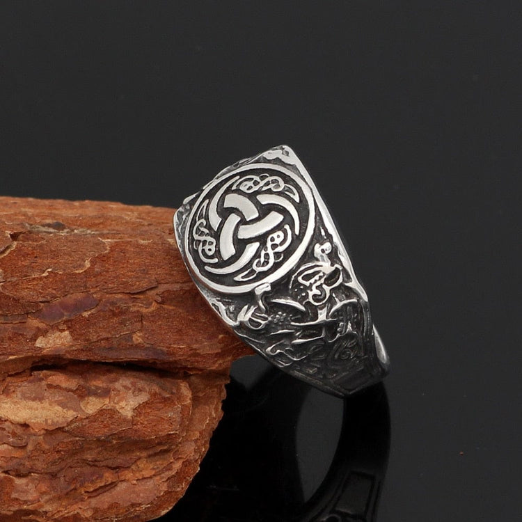 Dreifacher Ring Odins Horn Dreifacher Ring Odins Horn