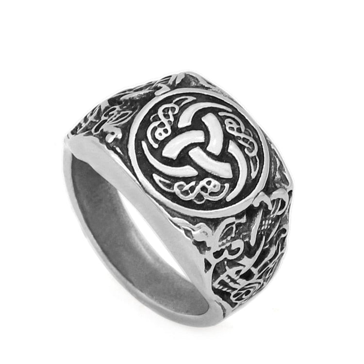 Dreifacher Ring Odins Horn Dreifacher Ring Odins Horn
