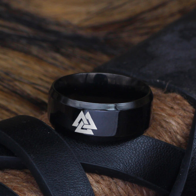 Wikinger-Ring Valknut Wikinger-Ring Valknut