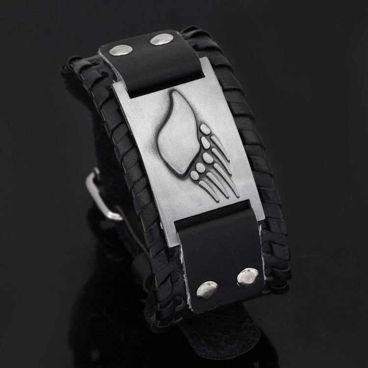 Berserker-Armband aus Leder Berserker-Armband aus Leder