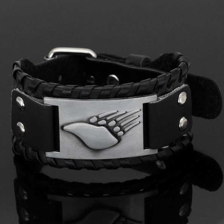 Berserker-Armband aus Leder Berserker-Armband aus Leder