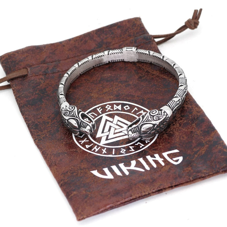 Wikinger Loyalitätsarmband - Skandinavischer Drache Wikinger Loyalitätsarmband - Skandinavischer Drache