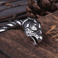 Wikinger-Treue-Armband - Drachenkopf Wikinger-Treue-Armband - Drachenkopf