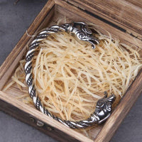 Wikinger-Treue-Armband - Drachenkopf Wikinger-Treue-Armband - Drachenkopf
