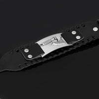 Axt-Armband aus Leder Axt-Armband aus Leder