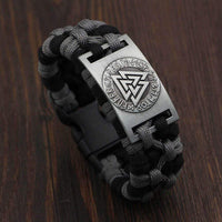 Valknut Paracord Armband Valknut Paracord Armband