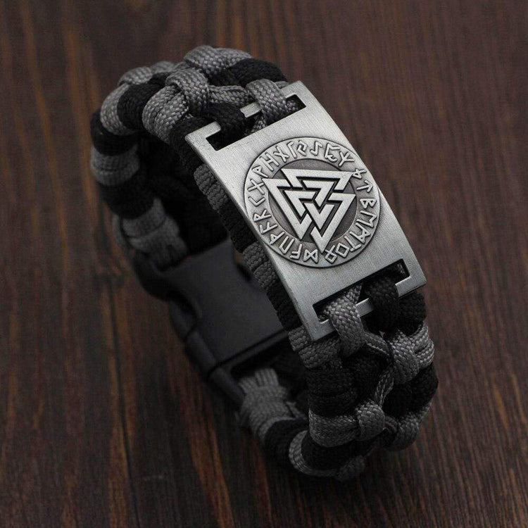 Valknut Paracord Armband Valknut Paracord Armband