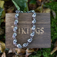 Wikinger-Ketten-Totenkopf-Armband Wikinger-Ketten-Totenkopf-Armband