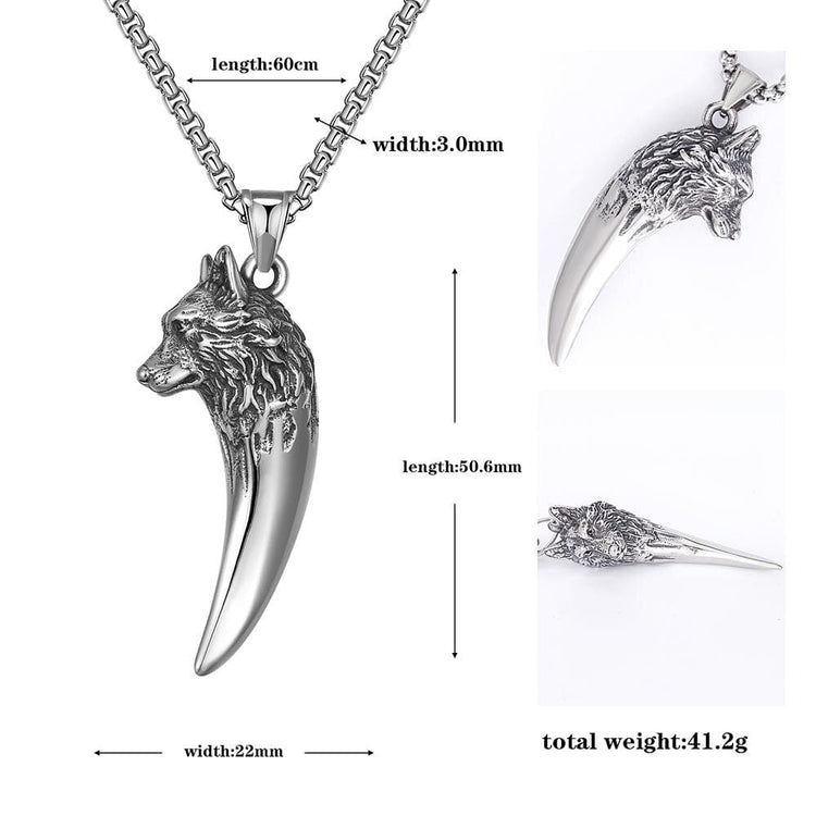 Wolfskette \"Niemals aufgeben\" Wolfskette \"Niemals aufgeben\"