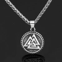 Halskette des Kämpfers - Valknut Halskette des Kämpfers - Valknut