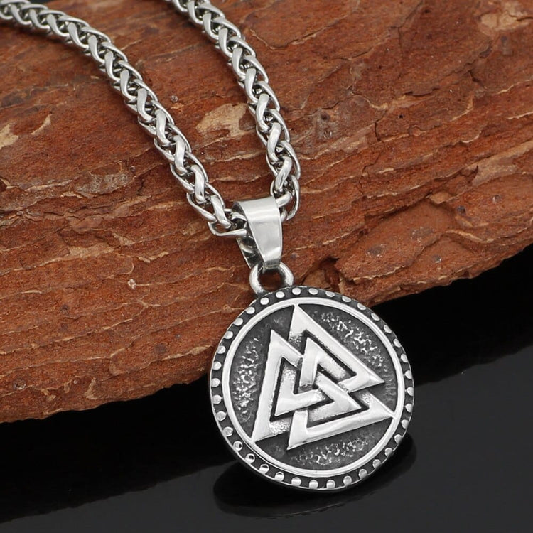 Halskette des Kämpfers - Valknut Halskette des Kämpfers - Valknut