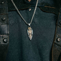 Odins Speer-Halskette - Valknut Odins Speer-Halskette - Valknut