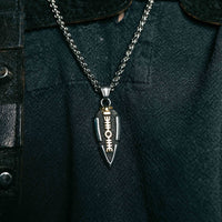Odins Speer-Halskette - Valknut Odins Speer-Halskette - Valknut