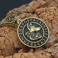 Wolf Halskette | Zinklegierung Wolf Halskette | Zinklegierung