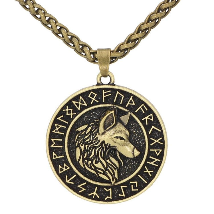 Wolf Halskette | Zinklegierung Wolf Halskette | Zinklegierung