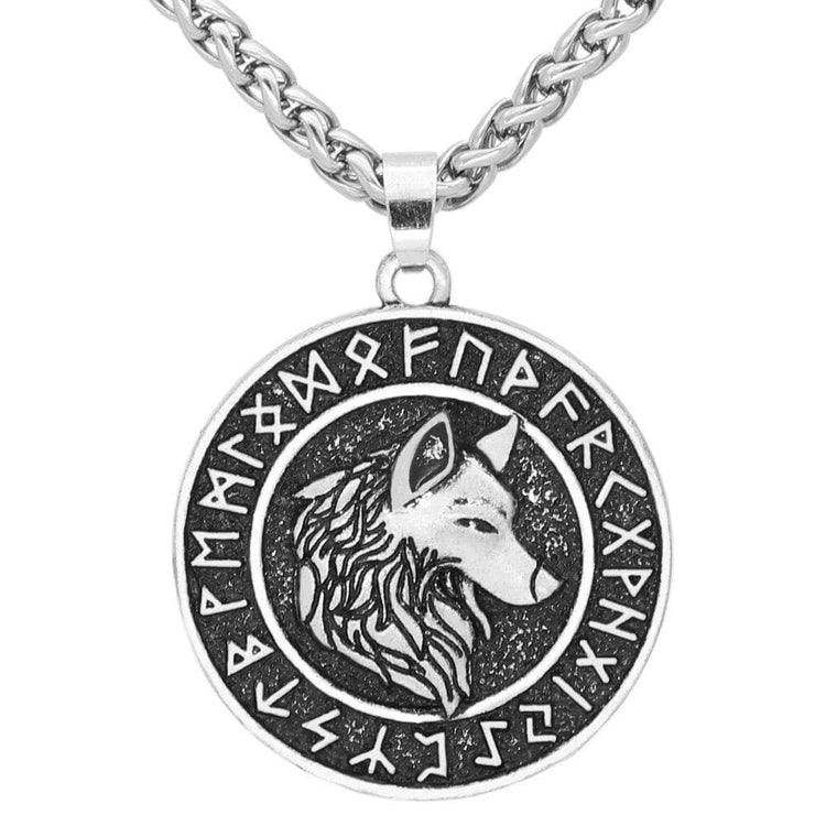 Wolf Halskette | Zinklegierung Wolf Halskette | Zinklegierung
