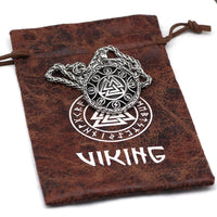 Runenhalskette Valknut Runenhalskette Valknut