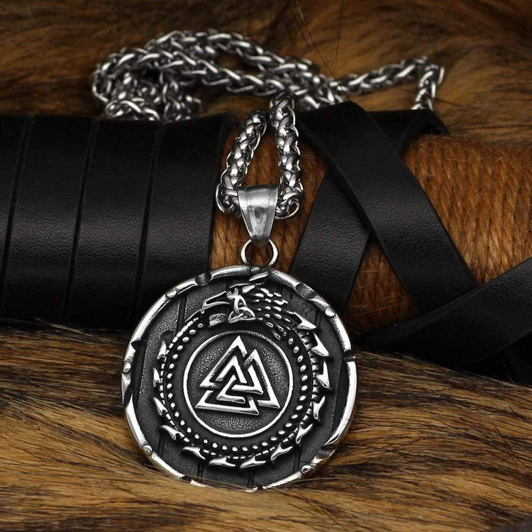 Valknut Manschette | Edelstahl Valknut Manschette | Edelstahl