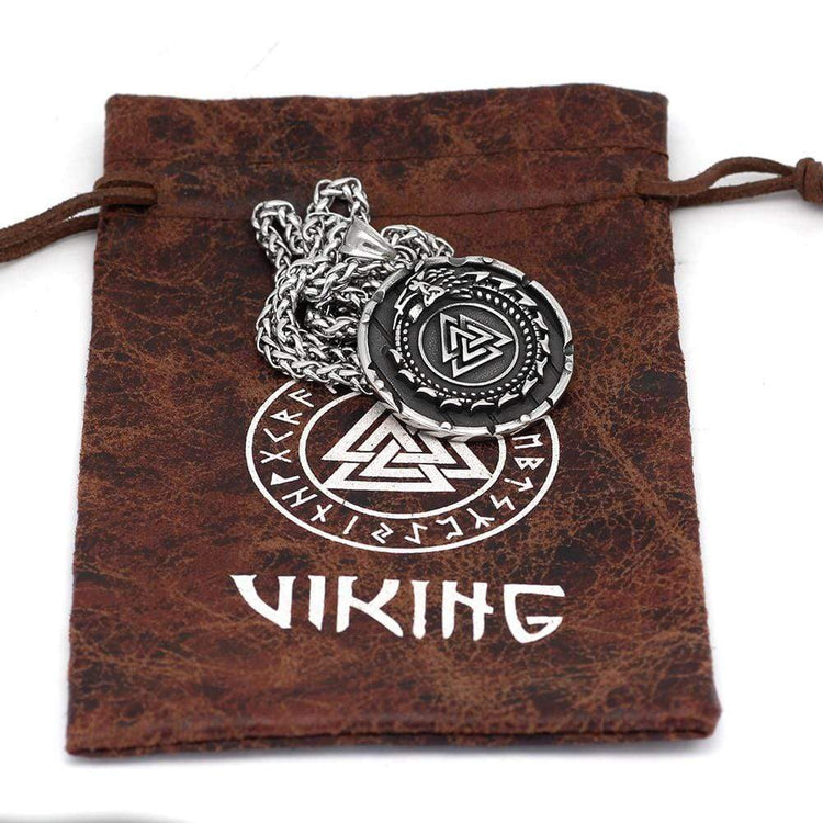 Valknut Manschette | Edelstahl Valknut Manschette | Edelstahl