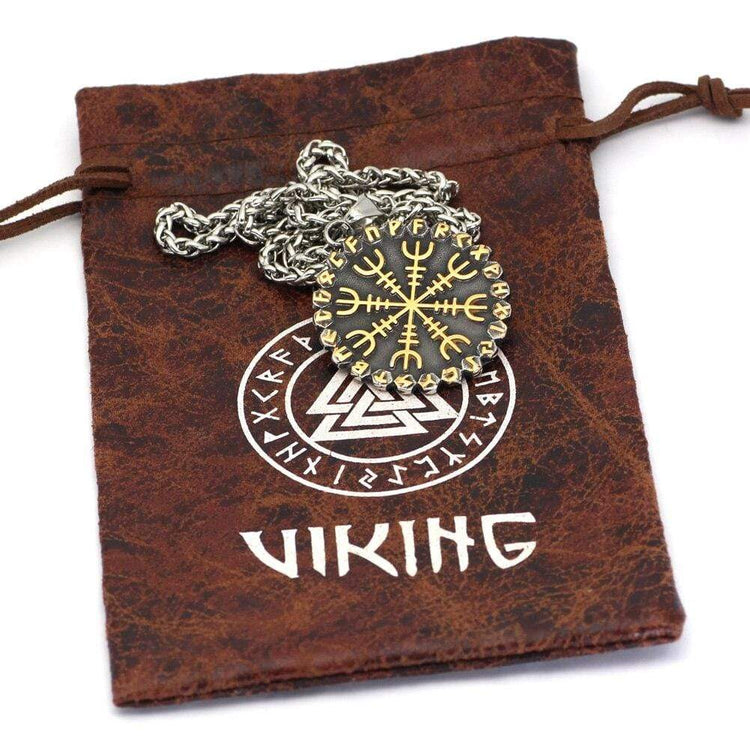Vegvisir Halsband | Edelstahl Vegvisir Halsband | Edelstahl