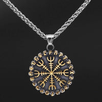 Vegvisir Halsband | Edelstahl Vegvisir Halsband | Edelstahl