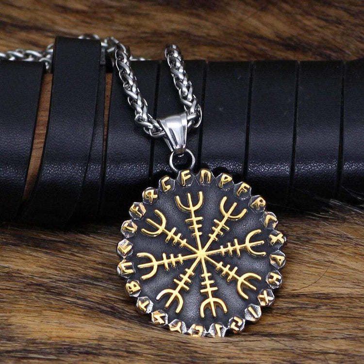 Vegvisir Halsband | Edelstahl Vegvisir Halsband | Edelstahl