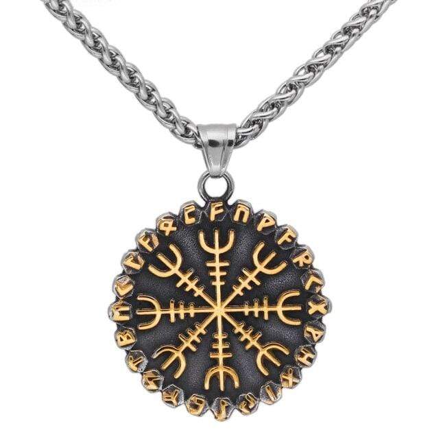Vegvisir Halsband | Edelstahl Vegvisir Halsband | Edelstahl