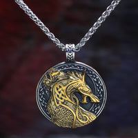 Wikinger-Halskette Jörmungandr die Schlange von Midgard Wikinger-Halskette Jörmungandr die Schlange von Midgard