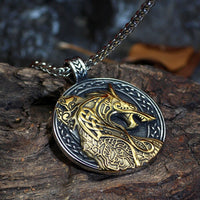 Wikinger-Halskette Jörmungandr die Schlange von Midgard Wikinger-Halskette Jörmungandr die Schlange von Midgard