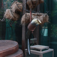 Trinkendes Ochsenhorn aus Walhalla Trinkendes Ochsenhorn aus Walhalla
