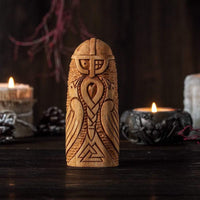 Holzstatue von Odin Holzstatue von Odin