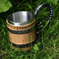 Der Wikinger Holzbecher Der Wikinger Holzbecher