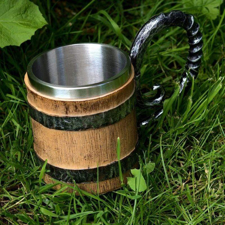 Der Wikinger Holzbecher Der Wikinger Holzbecher