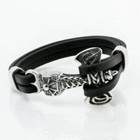 Wikinger-Armband Schwere Lederaxt Wikinger-Armband Schwere Lederaxt