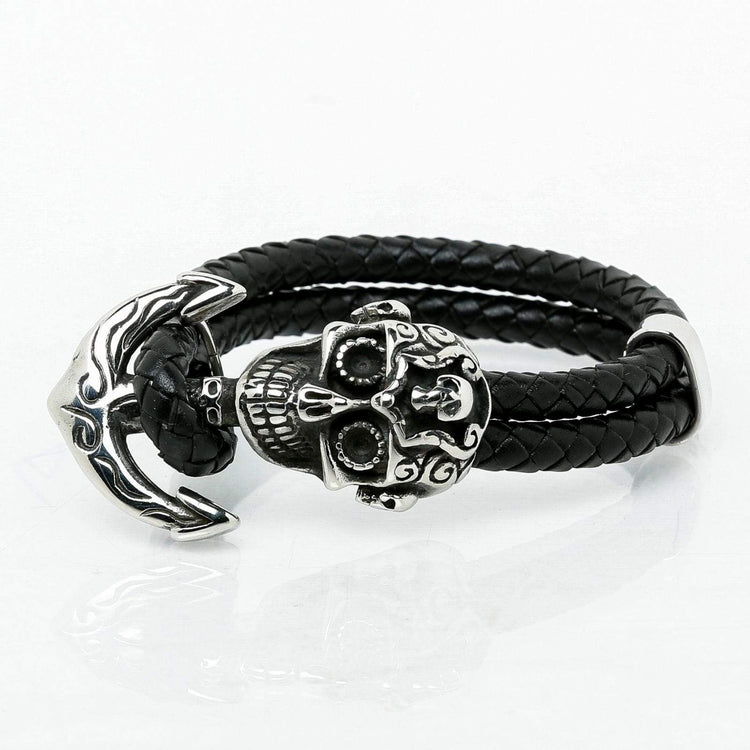 Wikinger-Armband Terror der Matrosen in Leder Wikinger-Armband Terror der Matrosen in Leder