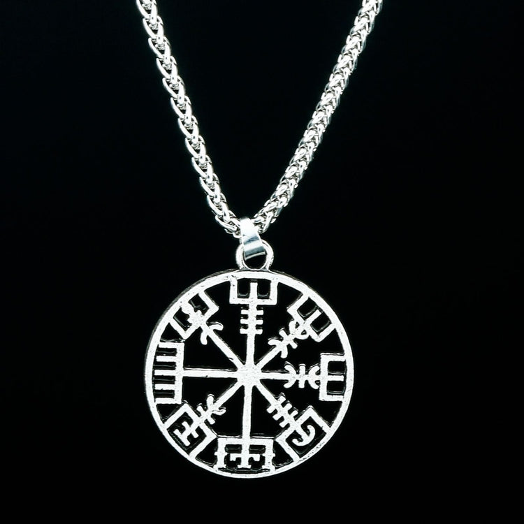 Wikinger Halskette Vegvisir Kompass Wikinger Halskette Vegvisir Kompass