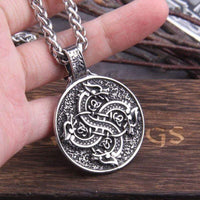 Wikinger Drachentanz Halskette Wikinger Drachentanz Halskette