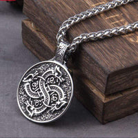 Wikinger Drachentanz Halskette Wikinger Drachentanz Halskette