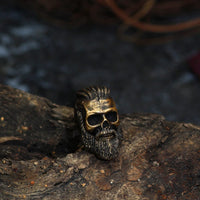 Haar-/Bartperlen Totenkopf - 3 Stück Edelstahl Haar-/Bartperlen Totenkopf - 3 Stück Edelstahl