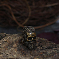 Haar-/Bartperlen Totenkopf - 3 Stück Edelstahl Haar-/Bartperlen Totenkopf - 3 Stück Edelstahl