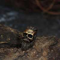 Haar-/Bartperlen Totenkopf - 3 Stück Edelstahl Haar-/Bartperlen Totenkopf - 3 Stück Edelstahl