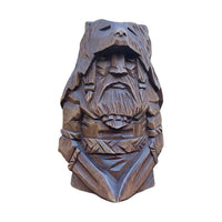 Wikingerstatuette aus Holz Nordische Götter Wikingerstatuette aus Holz Nordische Götter