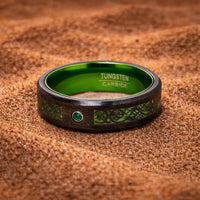 Jarl-Ring „Kattegat-Wald“ aus Wolfram
