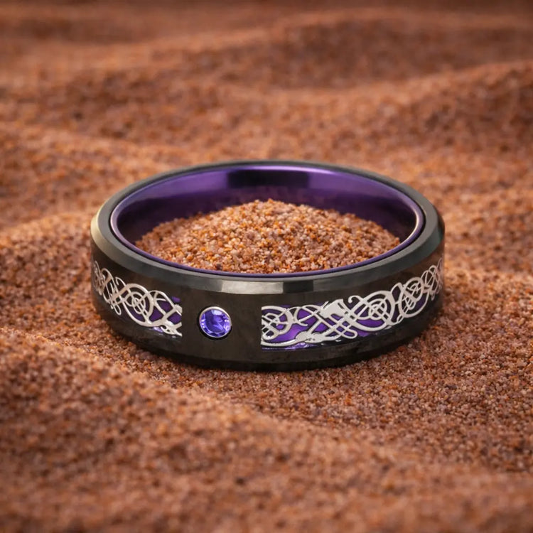 Jarl-Ring „Kraft des Geistes“ aus Wolfram